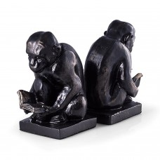 BOOKENDS - LITERARY MONKEY BOOKENDS - MONKEY BOOK ENDS 755918531824  400513714734